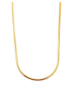 Chaîne serpent « Jillane », Akzent, en acier inoxydable poli, couleur argent