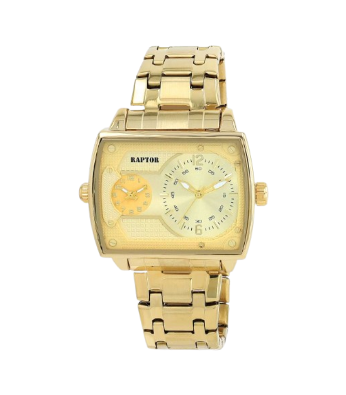 Raptor Herrenuhr "Troy" Dual-Time mit Edelstahlarmband - 2