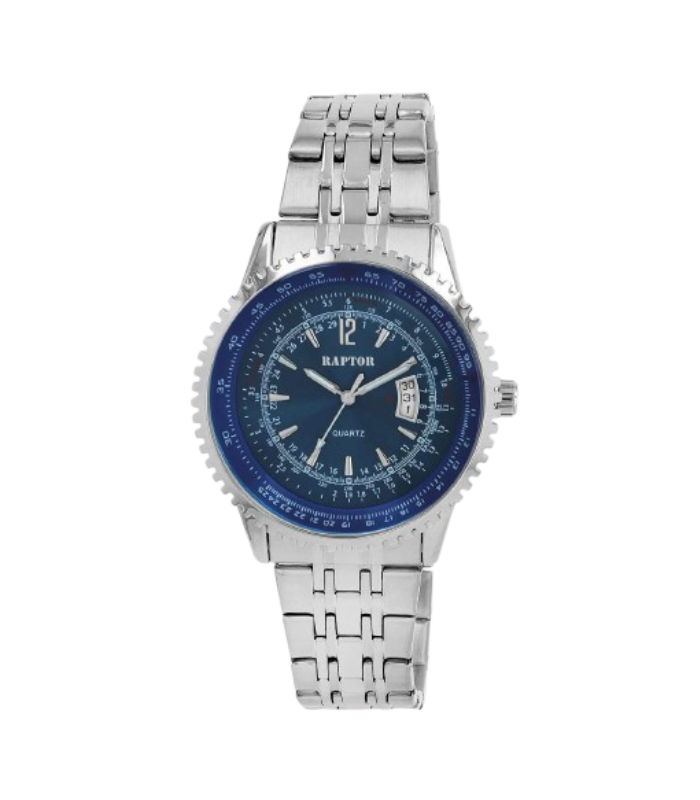 Raptor Herrenuhr "Finley" mit Edelstahlarmband, Ø 48 mm - 2