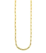"Blake", Edelstahl Königskette, goldfarben, 60 cm