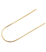 Chaîne serpent « Jillane », Akzent, en acier inoxydable poli, couleur argent – Image 2