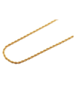 Akzent Kordelkette, Edelstahl, goldfarben – Bild 2