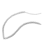 Collier en argent véritable 925/- « Danjana » (42 + 3 cm), 925/rhodié – Image 2