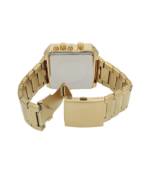 Raptor Herrenuhr "Domian" mit Edelstahlarmband, 3 Zeitzonen, eckig, analog/digital – Bild 2