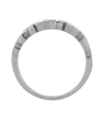 Bague pour femme en argent véritable 925/- « Kaira », ornée de zirconias et rhodiée – Image 3