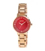 Montre femme Raptor "Nahida" avec bracelet en acier inoxydable, couleur cuivre – Image 3