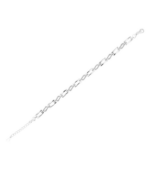 Bracelet en argent véritable 925/- « Bruna », 18 + 3 cm, rhodié – Image 3