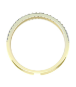 333/- Gold Ring "Marou" mit Zirkoniabesatz, Gelbgold, 8 Karat – Bild 3