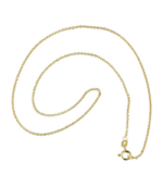 333/- Gold "Lennet" Ankerkette, rund, 8 Karat, Gelbgold, 1,2 mm – Bild 3