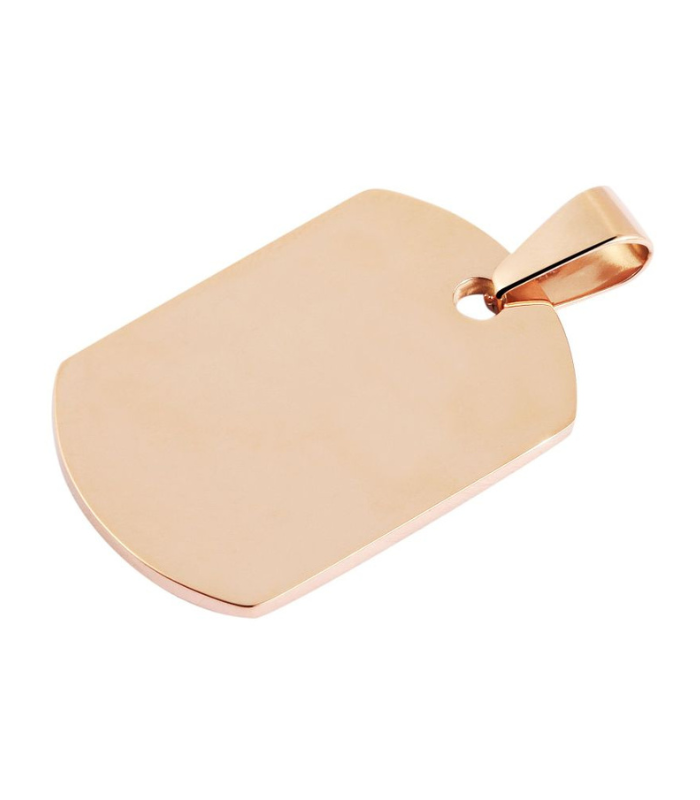 "Akino" Edelstahl Gravuranhänger - 3