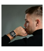 Raptor Limited Herrenuhr "Oscar" mit Edelstahlarmband, Chronograph – Bild 5