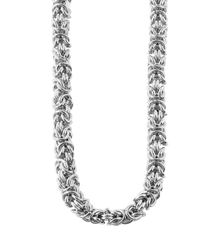 Chaîne royale Akzent, acier inoxydable, couleur argent, longueur 50 cm