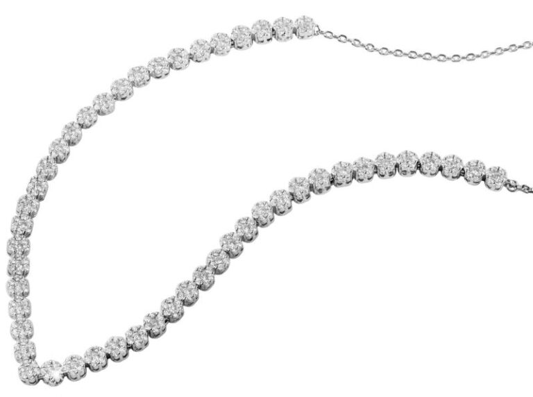 Silberkette Danjana aus 925 Sterling Silber mit Zirkonia Anhänger