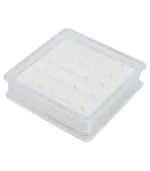 "Voula" Nasenring/ Nasenpiercing , 925/- Echt Silber, rhodiniert, VE-20 Stück