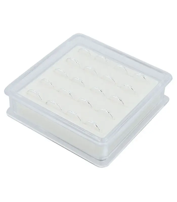 "Voula" Nasenring/ Nasenpiercing , 925/- Echt Silber, rhodiniert, VE-20 Stück