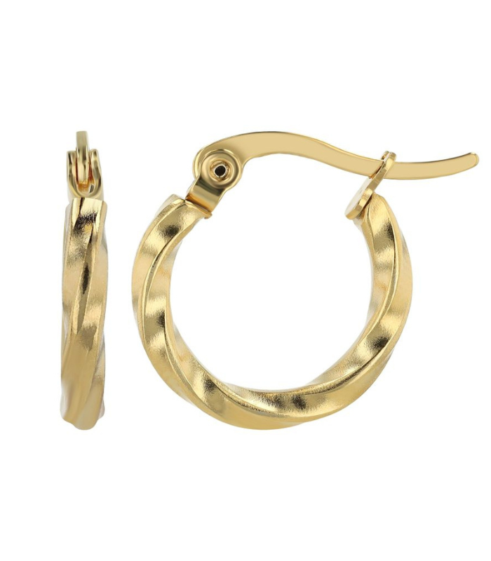 „Adla“, Akzent Edelstahl Creolen